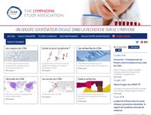 Tablet Screenshot of lysa-lymphoma.org